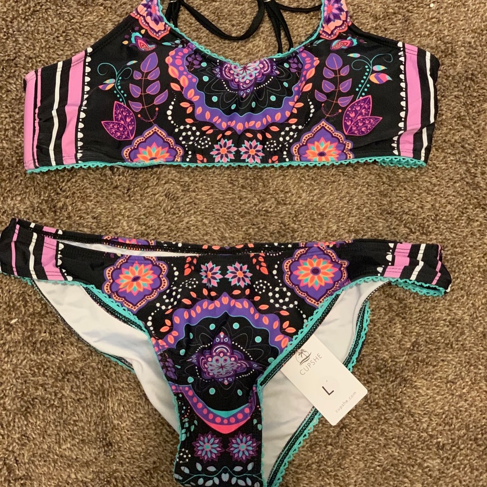5/$40 SALE Cupshe BOHO bikini